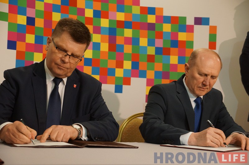 Подляшье и Гродненщина подписали договор о сотрудничестве