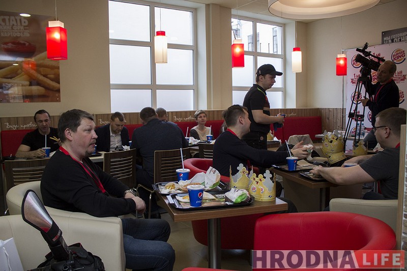 Первый, но не последний. В Гродно торжественно открыли Burger King