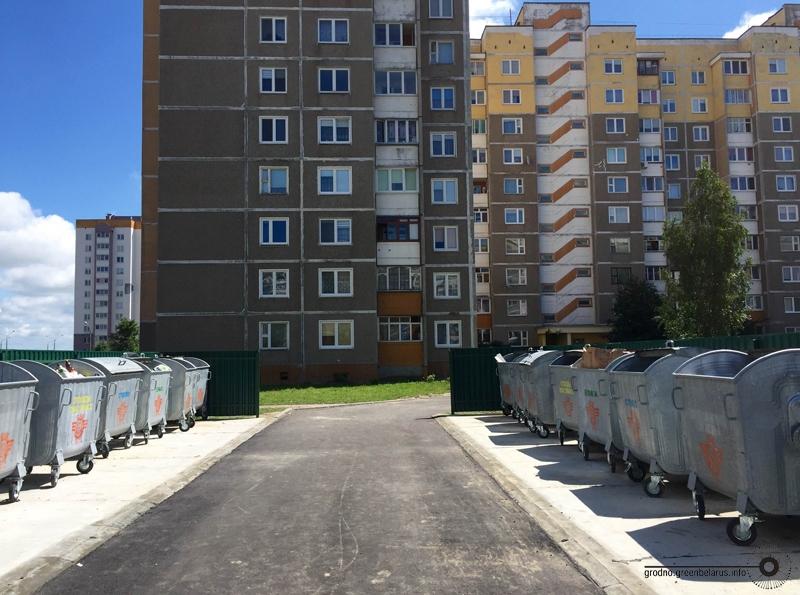 Вид из окна на 24 мусорных контейнера: топ самых неудачных мест для мусорок в Гродно