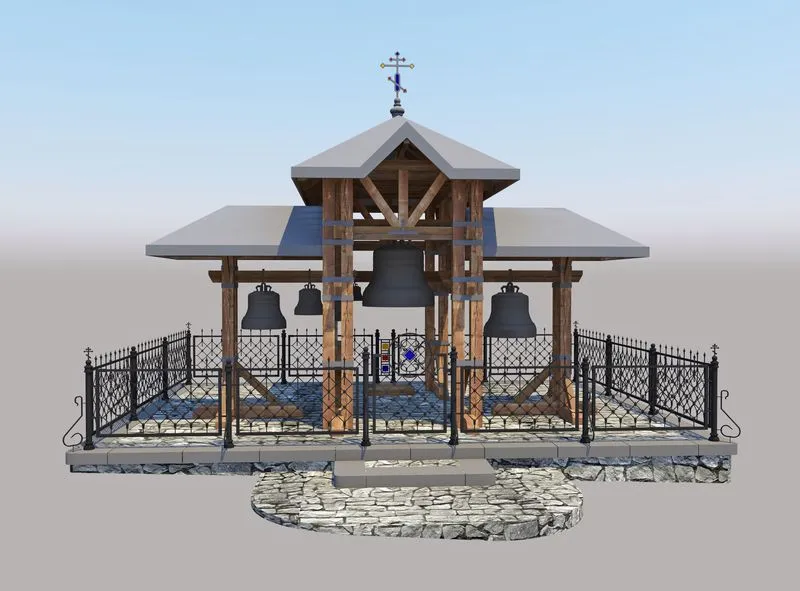 Колокольня Коложской церкви