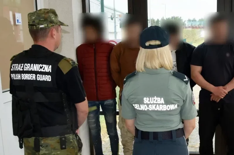 Поезд с мигрантами задержали в Кузнице: они пытались попасть в Польшу в грузовом вагоне