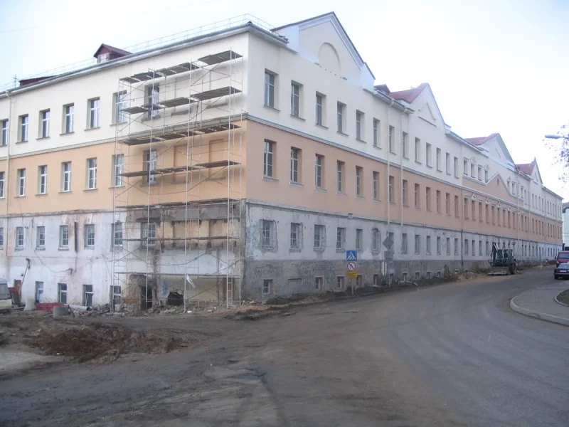 Реконструкция бывшего здания тонкосуконного комбината для нужд БИП в Гродно. 2007 год