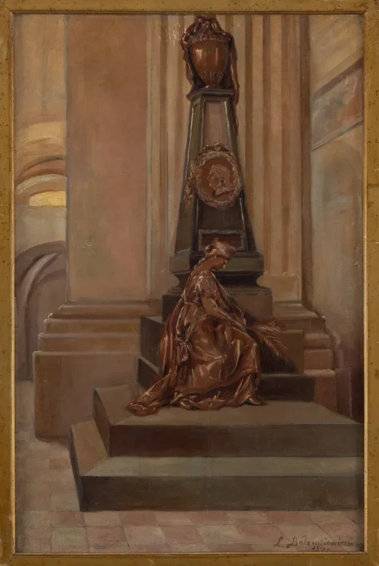 Картина "Памятник Антонию Тизенгаузу"