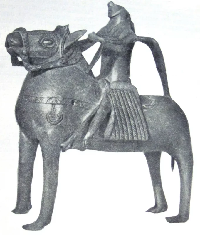 Коложский акваманил. Фото из книги "Древнее Гродно" (Воронин Н.Н., 1954)