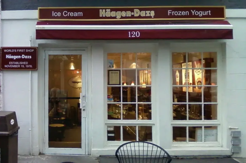 Первый в мире магазин Häagen-Dazs в Нью-Йорке. Фото: Wikipedia Commons