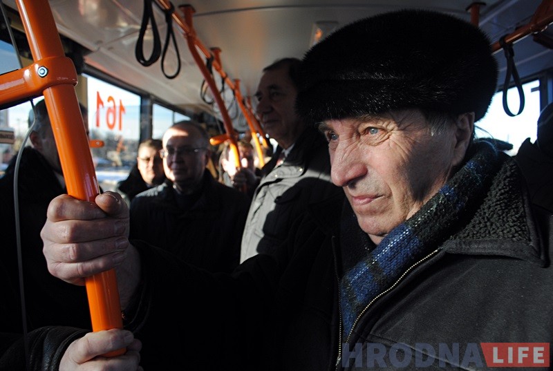 В Гродно презентовали новый общественный транспорт - бесконтактный троллейбус В Гродно презентовали новый общественный транспорт - бесконтактный троллейбус