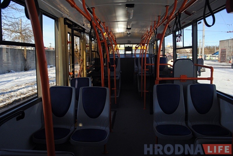 В Гродно презентовали новый общественный транспорт - бесконтактный троллейбус В Гродно презентовали новый общественный транспорт - бесконтактный троллейбус