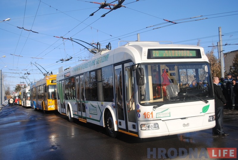 В Гродно презентовали новый общественный транспорт - бесконтактный троллейбус В Гродно презентовали новый общественный транспорт - бесконтактный троллейбус