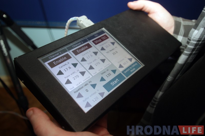 Лазерную установку использовали в помощь гродненским музейщикам Лазерную установку использовали в помощь гродненским музейщикам