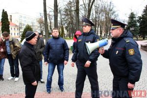 На поклон к Ленину в Гродно пришли коммунисты, комсомольцы и даже либеральные демократы