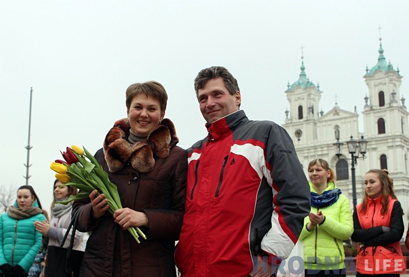Гродненцы на улицах города 8 марта 2017 Гродненцы на улицах города 8 марта 2017