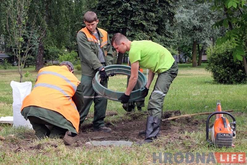 В ботанический сад в Гродно провели воду и начали перепись растений В ботанический сад в Гродно провели воду и начали перепись растений