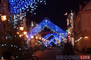 иллюминация гродно новый год