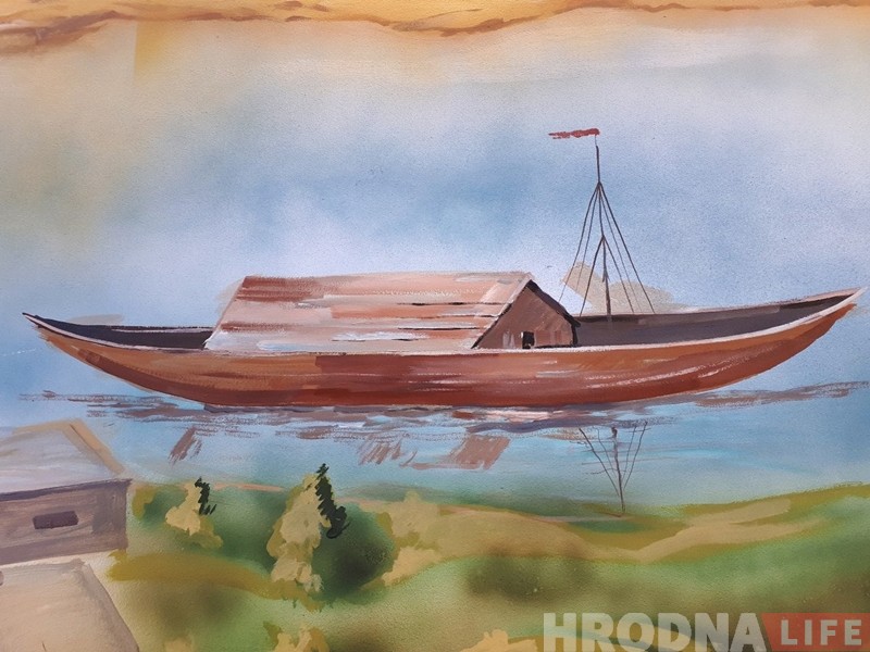 По мотивам Наполеона Орды: во дворе торгового центра ABC появилось изображение старого Гродно По мотивам Наполеона Орды: во дворе торгового центра ABC появилось изображение старого Гродно