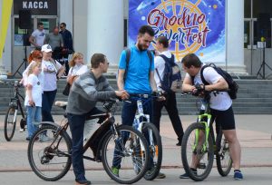 В Гродно дадут покататься на разных видах велосипедов - бесплатно