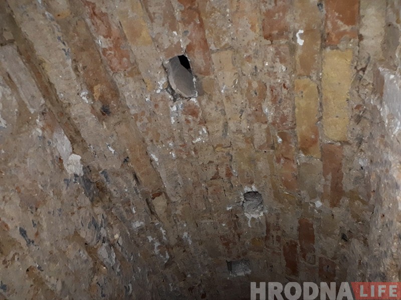 Смотрите, как выглядят старые подвалы дома купца Муравьева в Гродно Смотрите, как выглядят старые подвалы дома купца Муравьева в Гродно