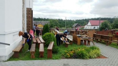 Как восстанавливают костел Святых Апостолов Петра и Павла в Гоже после пожара Как восстанавливают костел Святых Апостолов Петра и Павла в Гоже после пожара