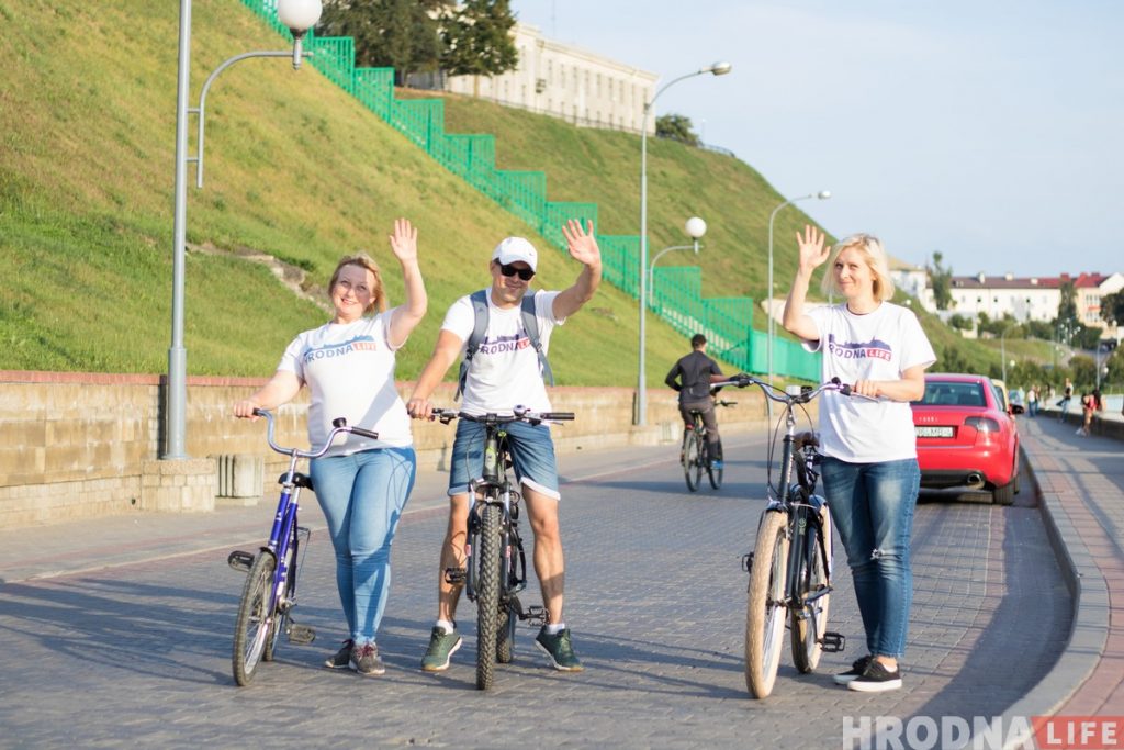Hrodna.life провел велопланерку в поддержку акции "Деловой велосипед"