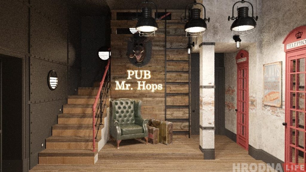 На берегу Немана вместо "Карчмы у причала" откроется паб "Mr.Hops" 