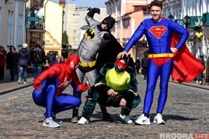 ВИДЕО: Реакция гродненцев на супергероев ВИДЕО: Реакция гродненцев на супергероев