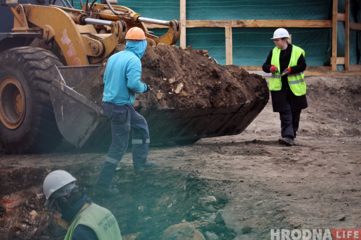 Находки есть: на месте утерянного еврейского квартала в Гродно работают археологи Находки есть: на месте утерянного еврейского квартала в Гродно работают археологи