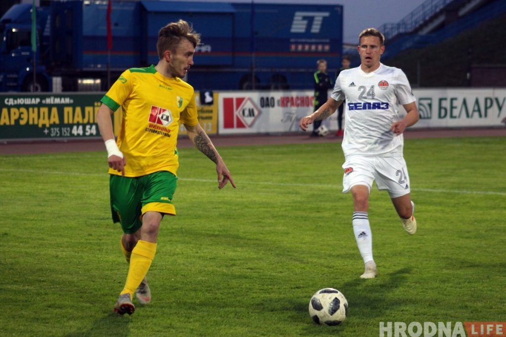 "Неман" на своем поле сыграл вничью с  "Торпедо-БелАЗ"