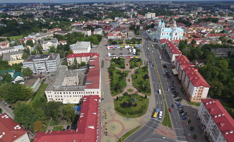 Парковка на Большой Троицкой, ресторан у филармонии, кафе на Телеграфной. Что построят в Гродно Центр Гродно