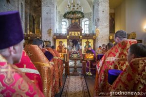 В Борисо-Глебскую церковь вернулась святыня – историческая копия Коложской иконы Божией Матери В Борисо-Глебскую церковь вернулась святыня – историческая копия Коложской иконы Божией Матери