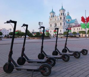 Гродненец возил собак в открытом багажнике машины. Сейчас его проверяет милиция самокаты