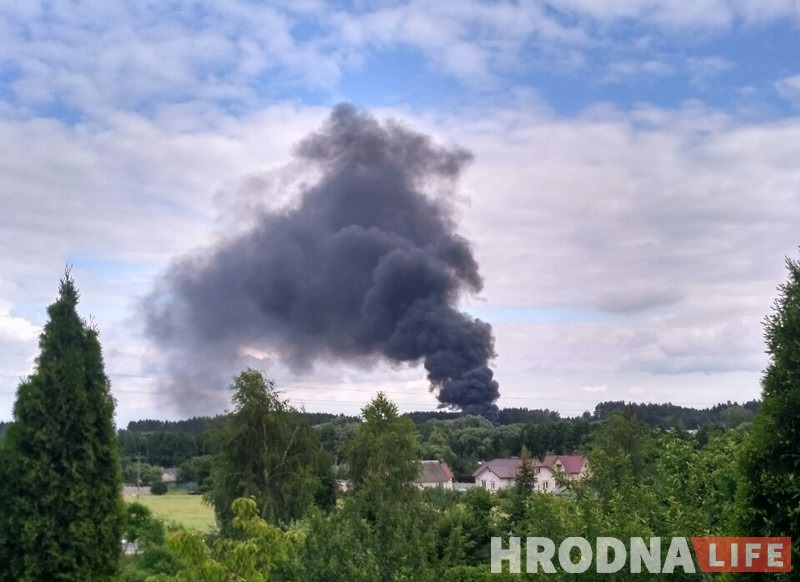 Горела "Экологическая альтернатива" под Гродно. Видео Горела "Экологическая альтернатива" под Гродно. Видео