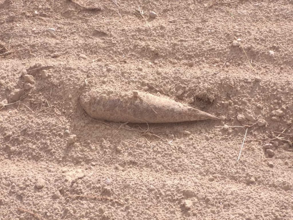 Гродненец нашел авиационную бомбу. Не в первый раз