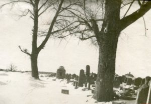 Памятник на могиле Найдуса стоял до последнего: в Гродно нашли неизвестные снимки уничтоженного еврейского кладбища