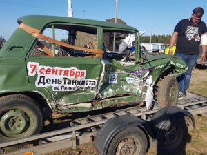 На "Линии Сталина" прошла масштабная битва машин. У гродненца Николая Веремеенко - 2-е место