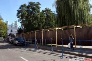 Скоро начнется застройка сквера на Замковой. Перед  этим пройдут археологические раскопки