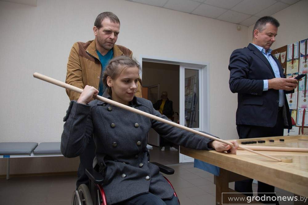 Инклюзивный спортивный центр открылся в Гродно Инклюзивный спортивный центр открылся в Гродно