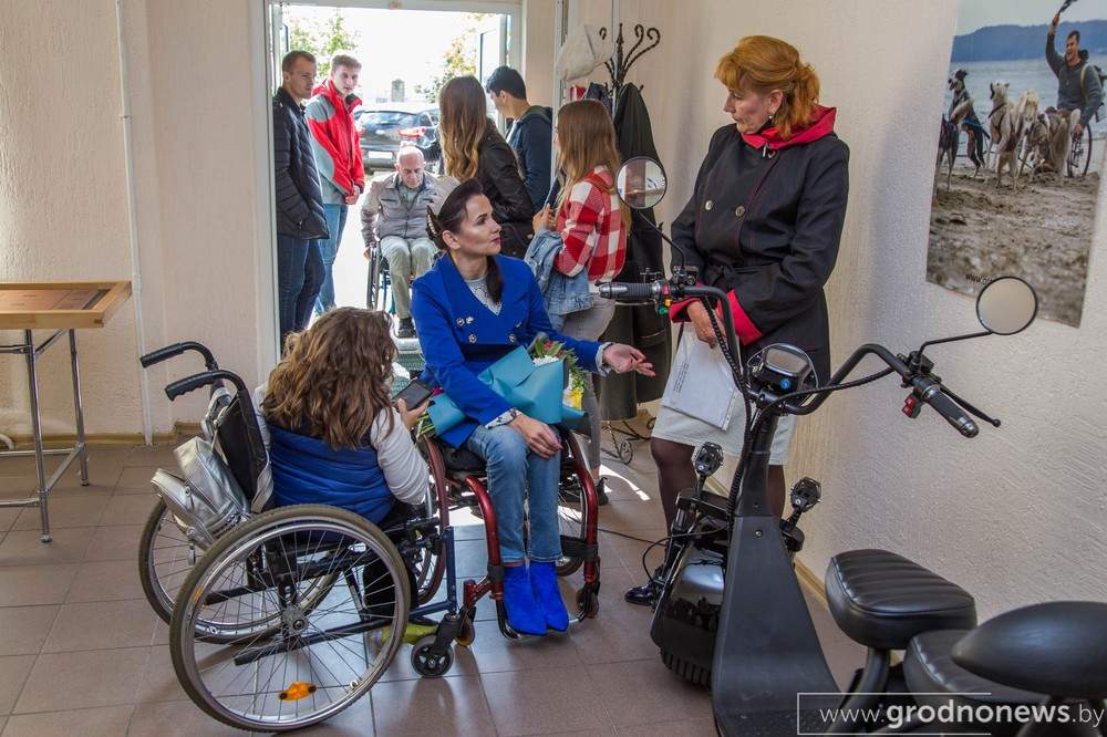 Инклюзивный спортивный центр открылся в Гродно Инклюзивный спортивный центр открылся в Гродно