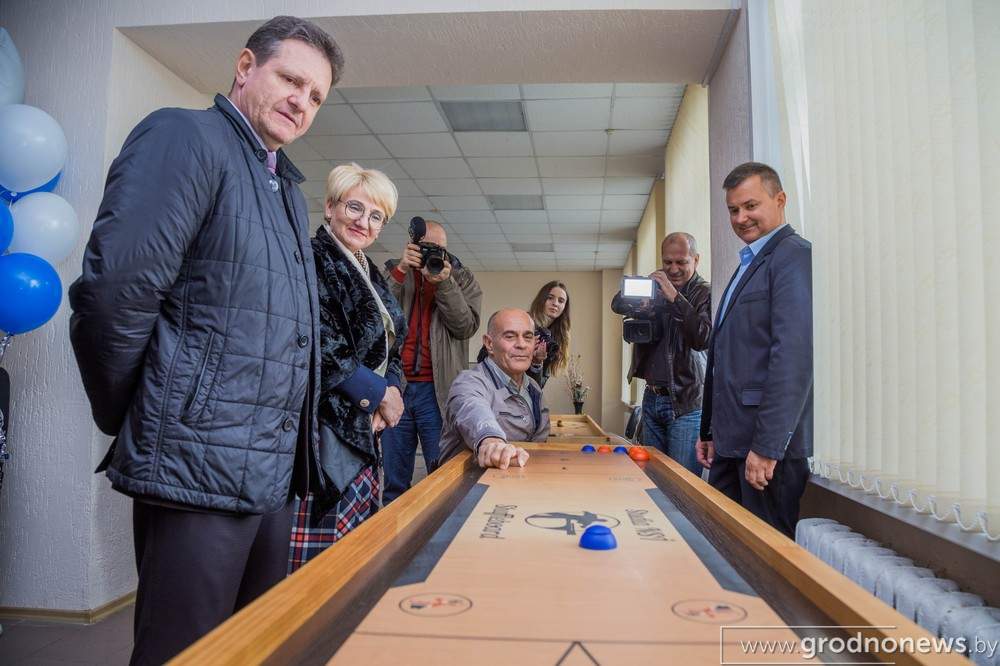 Инклюзивный спортивный центр открылся в Гродно Инклюзивный спортивный центр открылся в Гродно