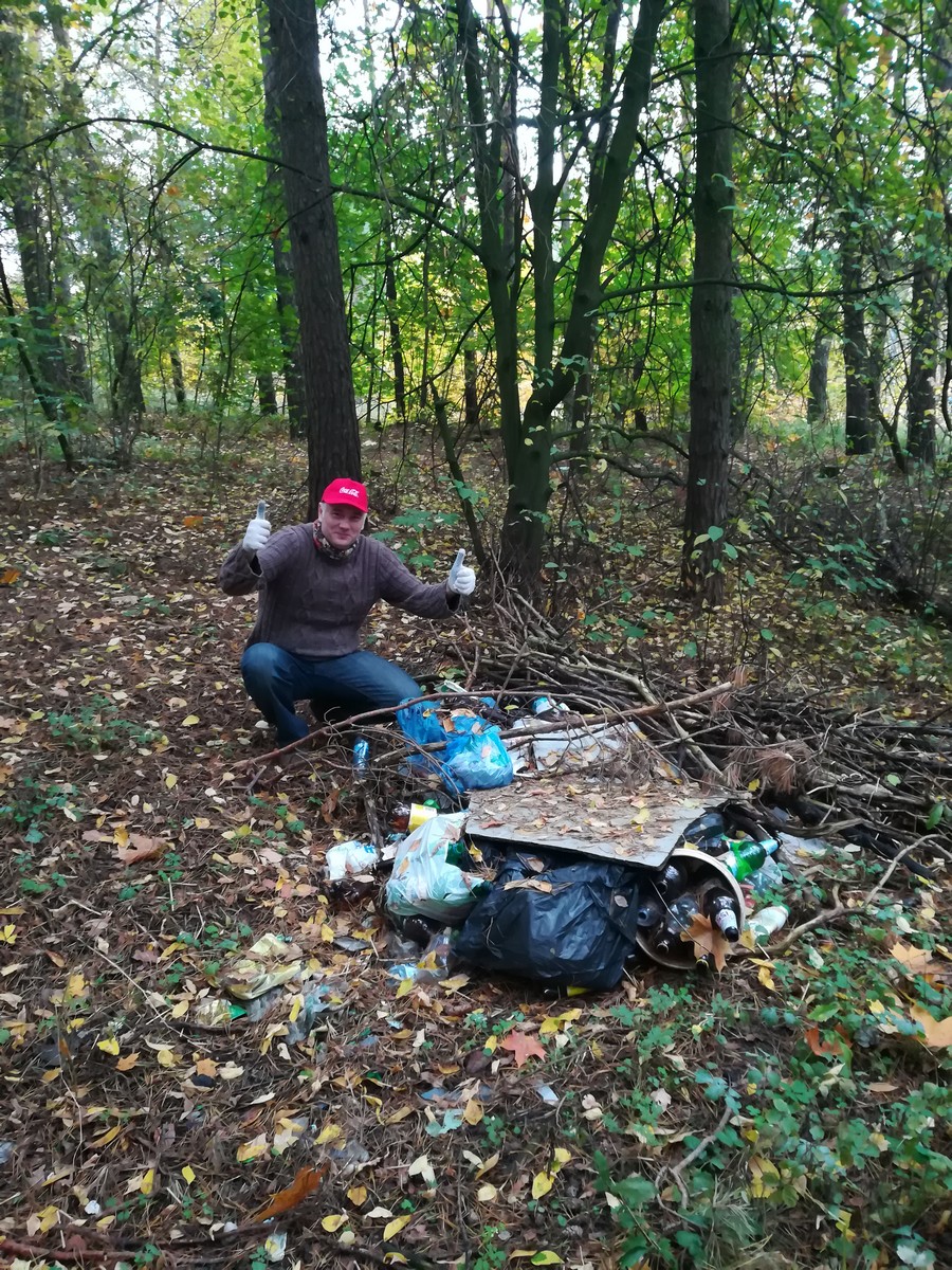 CleanUp Day. Смотрите, как Гродно почистили от мусора мусор уборка