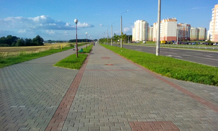 Набережная, за которую нам стыдно. Почему нужно привести в порядок дорогу у Коложи как можно быстрее Ольшанка Альшанка