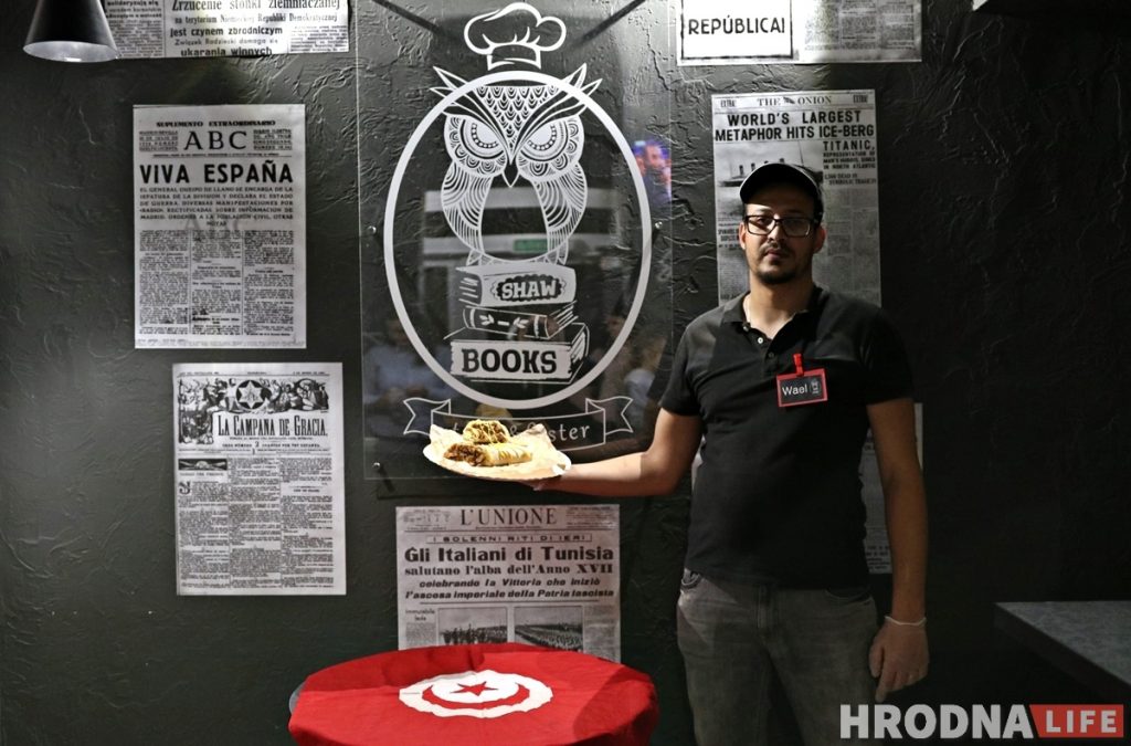 «Мы порадуем гродненцев лучшей шаурмой». На Антонова повар из Туниса открыл свое кафе