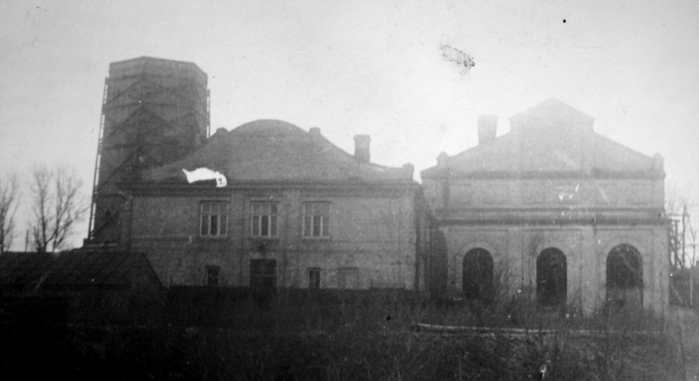 Гродзенская электрастанцыя. Фота 1930-х з калекцыі аўтара
