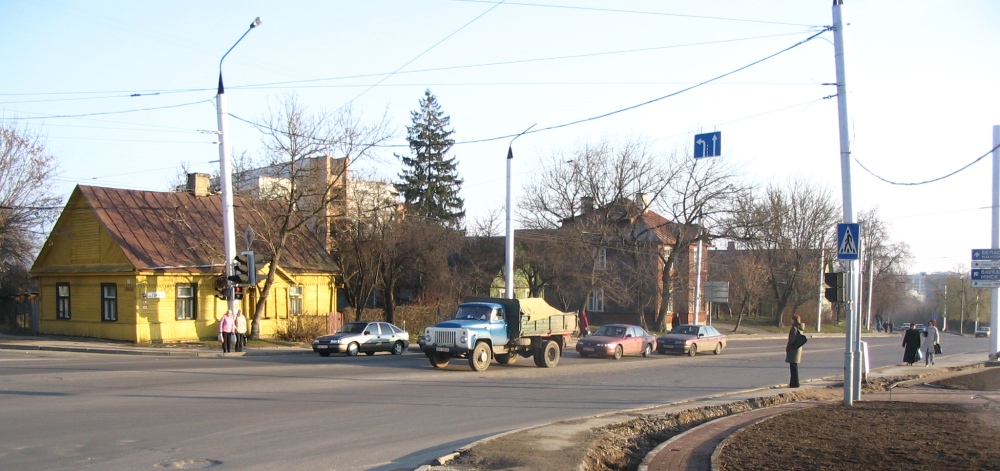Залатая горка ў Гродне. Фота пачатку 2000-х з калекцыі аўтара