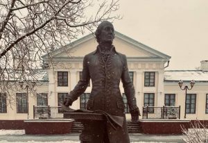 Памятник Антонию Тизенгаузу Поставы Помнік Антонію Тызенгаўзу Паставы