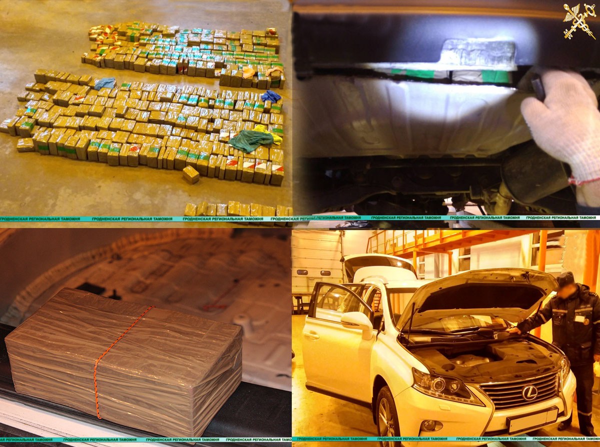 Ад гашышу да варанаў. Якімі былі 10 самых гучных канфіскацый на гродзенскай мытні