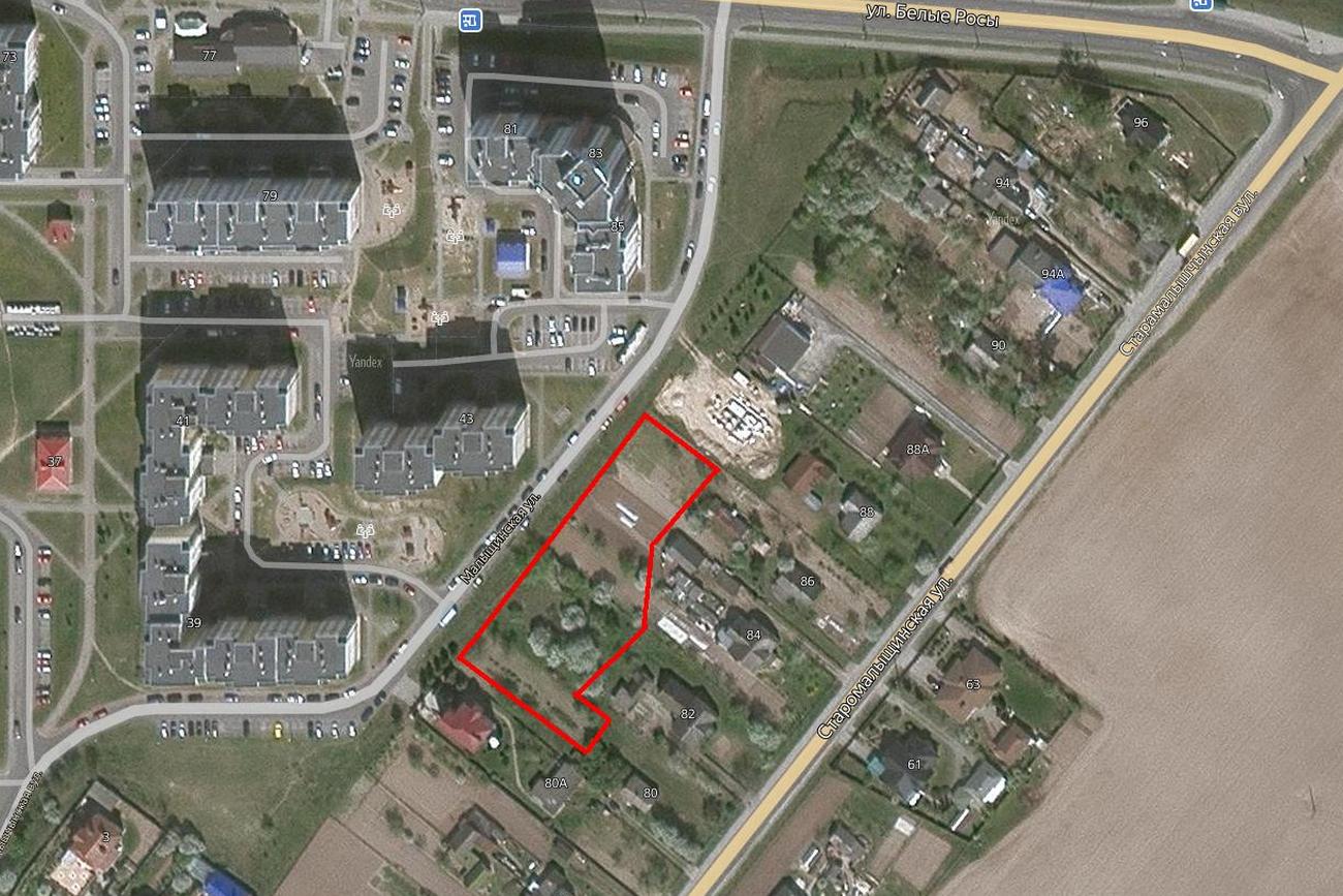 На Девятовке построят таунхаусы: участок выставили на аукцион