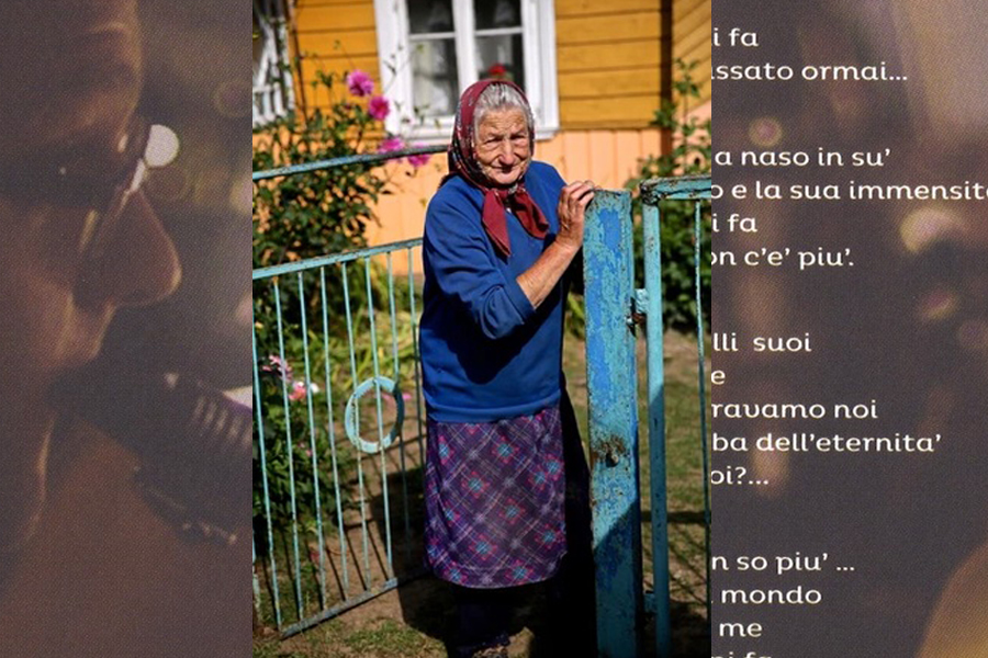 Фотография бабушки из Лидского района может попасть в итальянский журнал Фота: lidanews.by