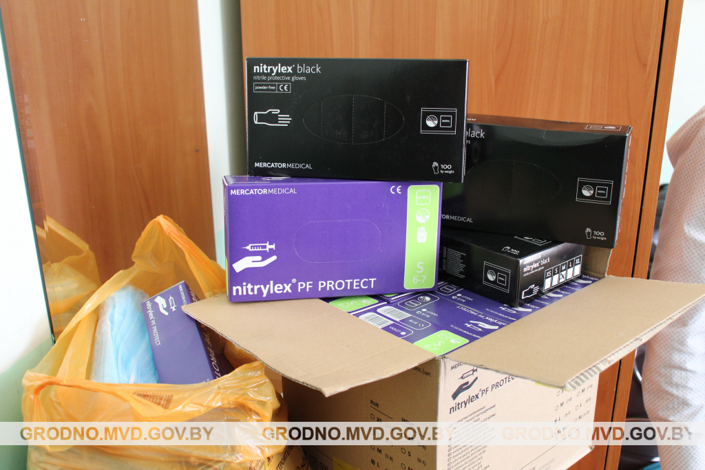 Гродненец скупил маски и дезинфекторы и продавал их с наценкой Фота: grodno.mvd.gov.by