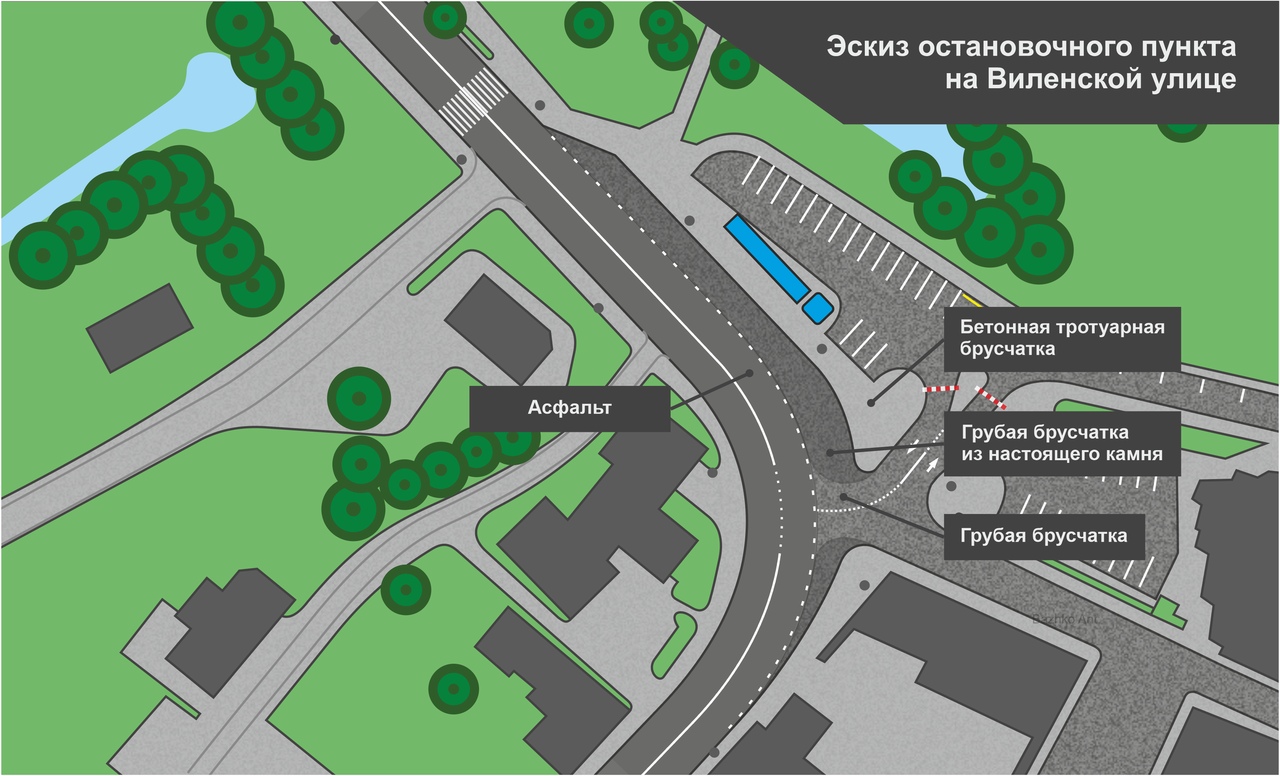 Гродненец предлагает сделать на Виленской новую остановку. Смотрите, где