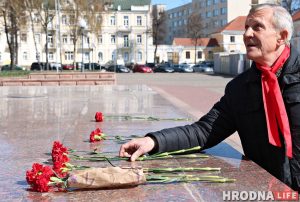 Ленину 150: даже во время эпидемии гродненские коммунисты не забыли про вождя