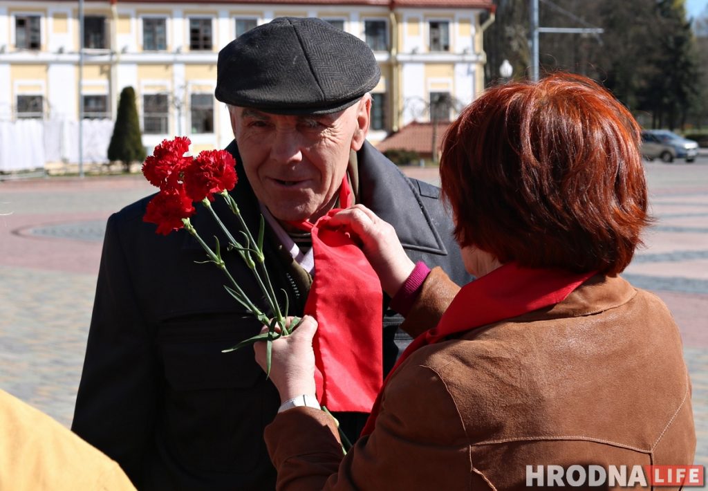 Ленину 150: даже во время эпидемии гродненские коммунисты не забыли про вождя